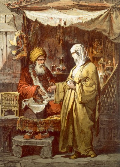 Pharmacy or Drug Shop, 1865 by Amadeo Preziosi